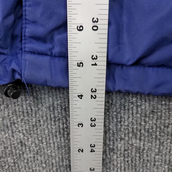 Columbia Womens Full Zip Jacket Coat Size L Blue Mesh Lining Logo - Picture 4 of 12